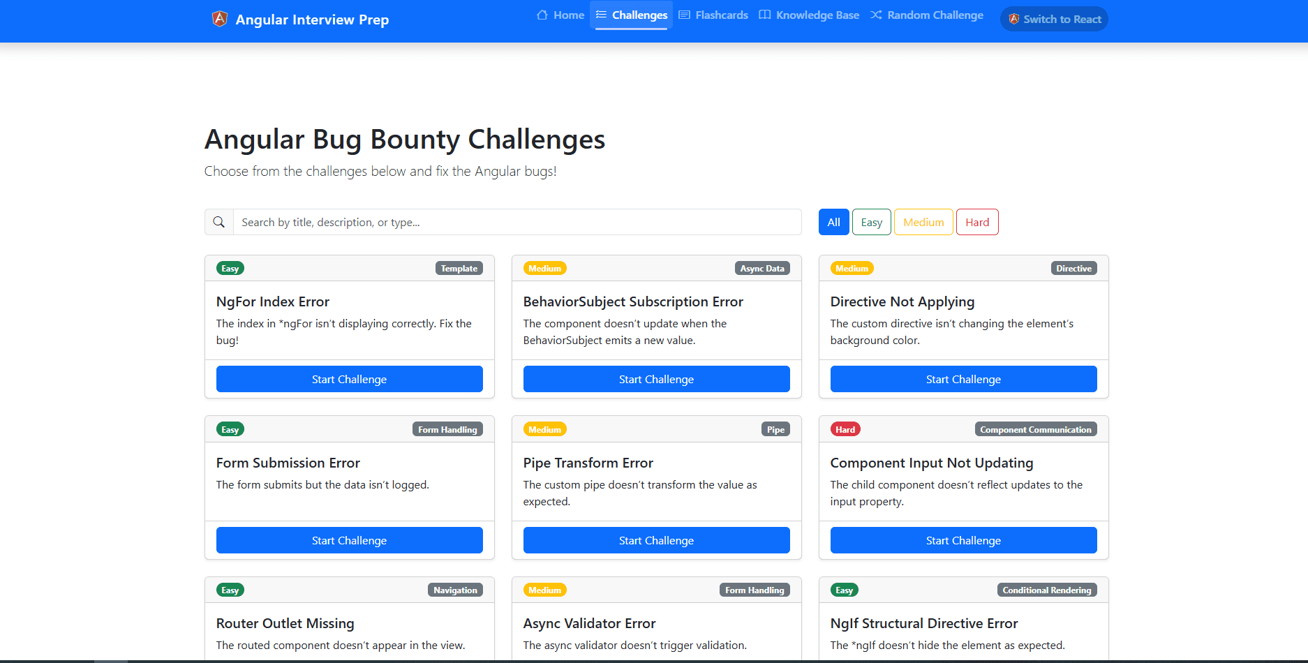 Interview questions for frontend developers